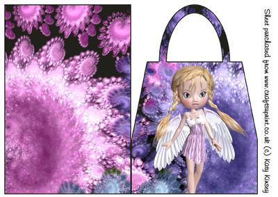 Carys Fairy Handbag Card