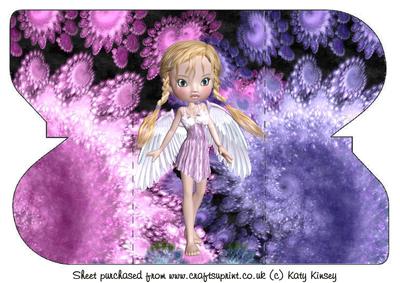 Carys Fairy Interlocking Card