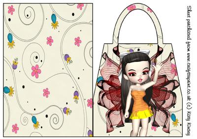 Fairy Celebrations Handbag Card