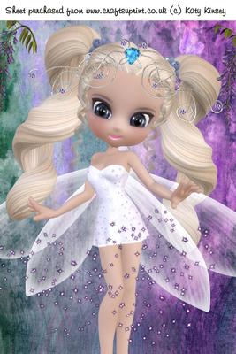 Fairy Princess A4 Card Front