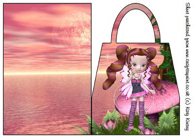 Martha Fairy Handbag Card