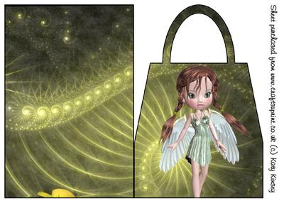 Molly Fairy Handbag Card