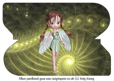 Molly Fairy Interlocking Card