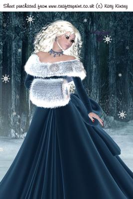 Wrapped Up Warmly A4 Card Front