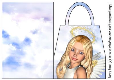 Grace Angel Handbag Card