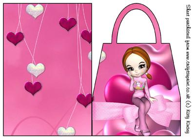 Pretty in Pink Birthday Handbag Card