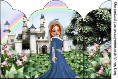 Queen of the Castle Gatefold Card