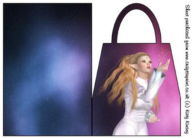 Ethereal Elf Handbag Card