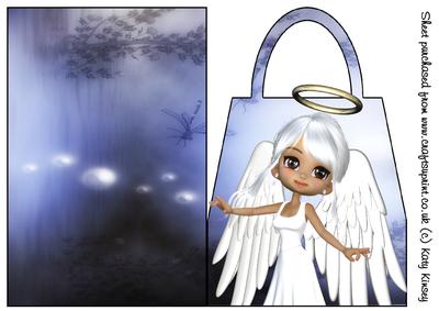 Angel Blessings Handbag Card