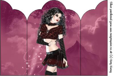 Crushed Velvet Gatefold Card