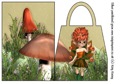 Carla Fairy Handbag Card