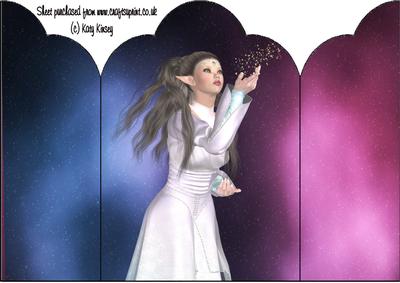Ethereal Elf Gatefold Card