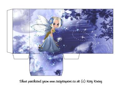 Blossom Fairy in Blue Gift Bag