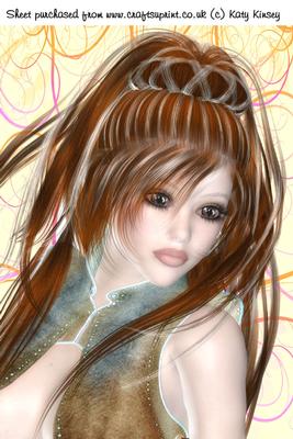 Jeanette A4 Card Front