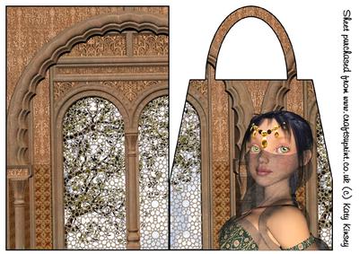 Turkish Delight Handbag Card (1)