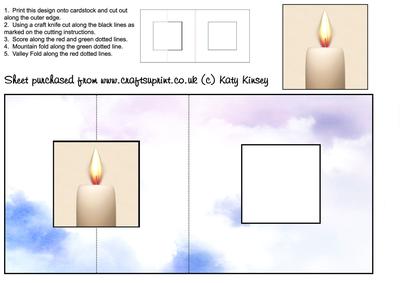 Remembering You in Cream Sympathy Square Foldback Card