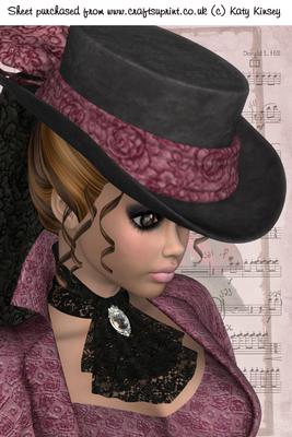 Edwardian Symphony A4 Card Front