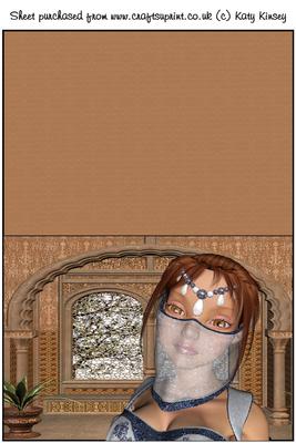 Turkish Delight A5 Print & Fold Card #1