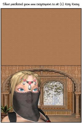 Turkish Delight A5 Print and Fold Card #2