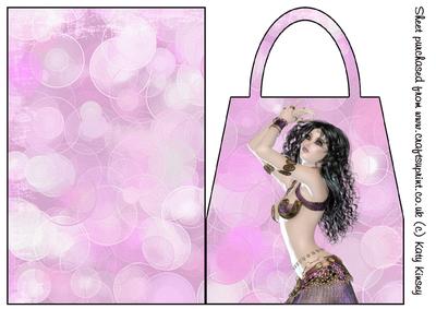 Eastern Promise Handbag Card