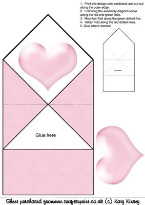 Lots of Love Pop Up Spring Diamond Top Card