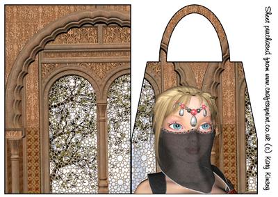 Turkish Delight Handbag Card 3