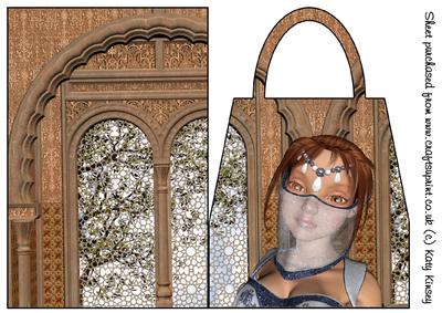 Turkish Delight Handbag Card 4