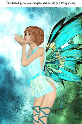 Chasing Princes A4 Card Front Fairy