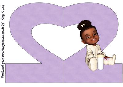 Your Second Birthday Number 2 Shaped Card - Girl 2