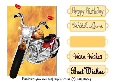Head Out on the Highway Motorcycle Topper Sheet