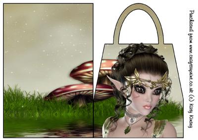 Fairy Eyes Handbag Card 1