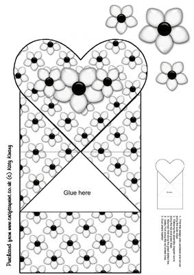 Daisy Dots Pop Up Spring Diamond Card
