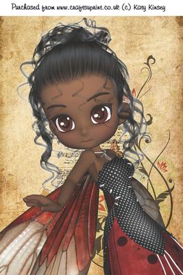 Fairy Fantasy A4 Card Front #2