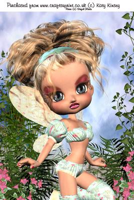 Sandy Fairy A4 Card Front