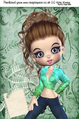Eliza A4 Card Front