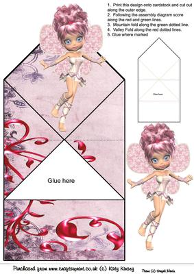 Lou Lou Fairy Pop Up Spring Card
