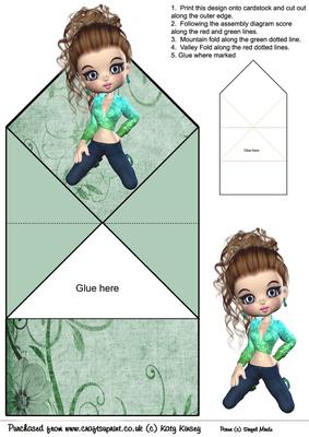 Eliza Pop Up Spring Card