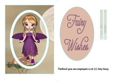 Louise Fairy Flip Card Sheet