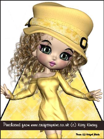Emily Stand Up 3D Pyramid Card Kit