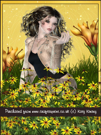 In a Field of Gold A5 Pyramage Kit