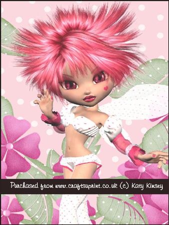 Cherry Pop Fairy A4 Pyramage Kit