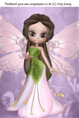 Fairy Delight A4 Card Front