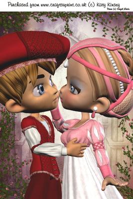 Romeo and Juliet A4 Card Front