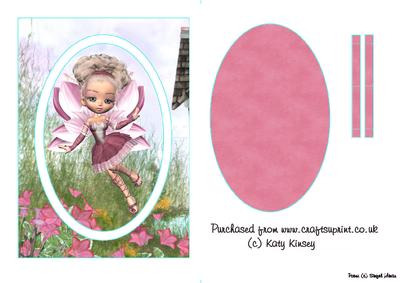 Cassie Fairy Flip Card Sheet