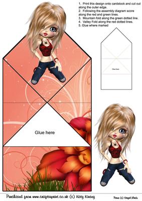 Teresa Pop Up Spring Card