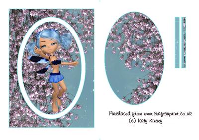 Brigit Fairy Flip Card Sheet