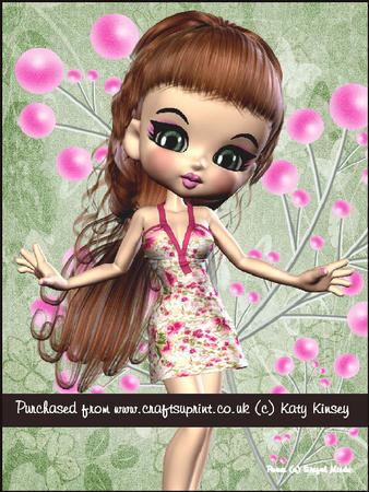 Kelly Throws a Pose A4 Pyramage Kit