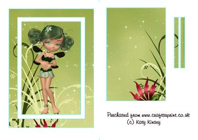 Regan Fairy Flip Card Sheet