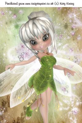 Fairy Twirl A4 Card Front 2