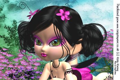 Elise Fairy A4 Card Front 2